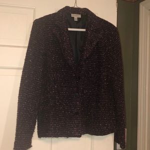 Dress barn Purple Jacket
